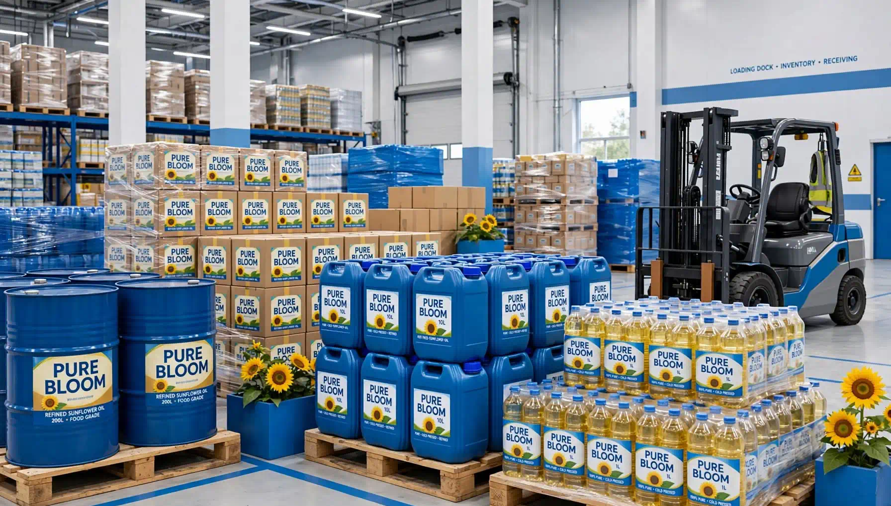 wholesale sunflower oil supplier